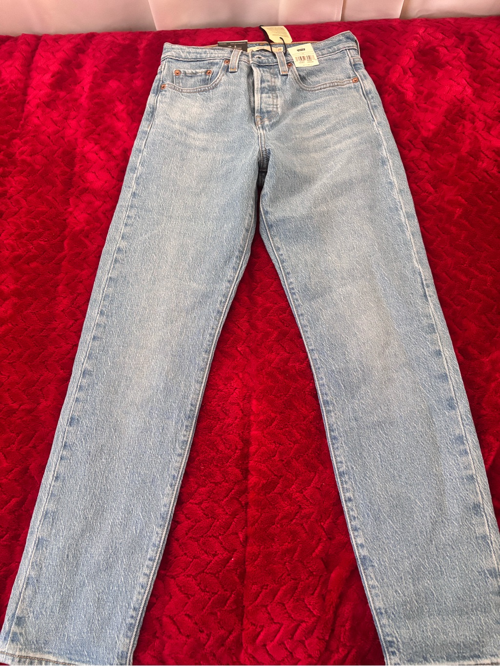 Women’s Light Wash Straight Leg Jeans